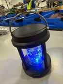 HAKOL SOLAR ROUND FAIRY GARDEN LAMP - BLACK - Like New