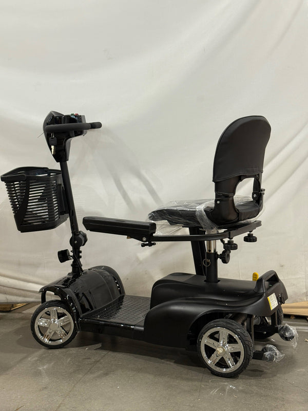 ATHOPE 4 WHEEL POWERED MOBILITY SCOOTERS FOR ADULTS - BLACK - Like New