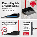 Tyroler Multi-Purpose Large 100% Rubber Dustpan for Dry & Wet Floor - Brand New