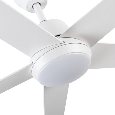 VACZON 52-IN CEILING FAN WITH LIGHT AND REMOTE (5 BLADE) - WHITE - Like New