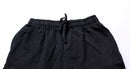 PACIFIC POLO CLUB MEN'S DRAWSTRING LOUNGE SWEAT SHORTS - SIZE: MEN XL - BLACK - Like New
