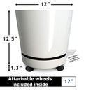 HBServices USA 12" Self-Watering+ Self-Aerating + High Drainage - Brand New