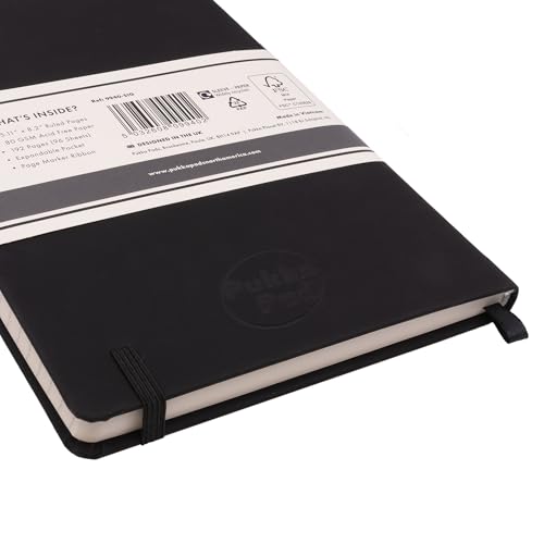 Pukka Pad Soft Cover A5 Notebook – Vegan Leather Journal with 192 Pages - Brand New