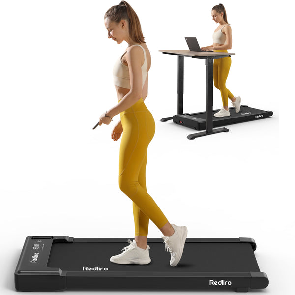 REDLIRO WALKING PAD UNDER DESK TREADMILL WALKING MACHINE 2.25HP - Scratch & Dent
