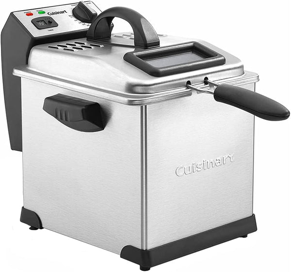 Cuisinart E9CUICDF170 3.4 Quart Deep Fryer Stainless Steel Like New