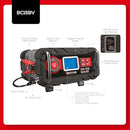 VECTOR BC15BV AMP AUTOMATIC 12V BATTERY CHARGER WITH 50 AMP ENGINE START - RED - Like New