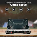 GAS ONE PS-2500MBA PORTABLE CAMPING STOVE DOUBLE PROPANE STOVE - Scratch & Dent