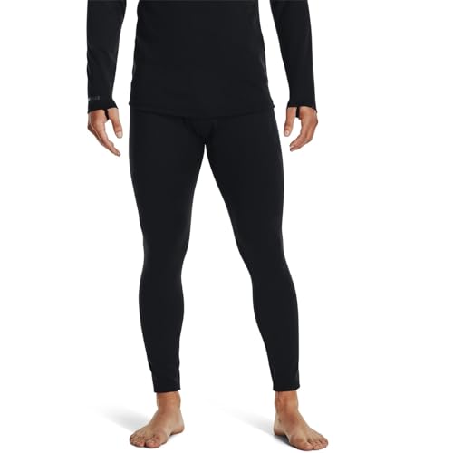 1343245 UNDER ARMOUR MEN'S PACKAGED BASE 4.0 LEGGINGS BLACK SIZE S - Brand New