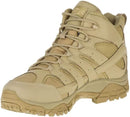 Merrell Men's Moab 2 Mid Tactical Waterproof Boots - SIZE 10.5 Wide MENS -COYOTE - Like New