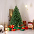 6FT Unlit Christmas Tree Holiday Decoration Spruce Green 800 Branch Tips - Brand New