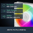 ARCTIC ACFRE00189A LIQUID FREEZER III PRO 420 A-RGB CPU, FAN 3 X 140MM - WHITE - Like New