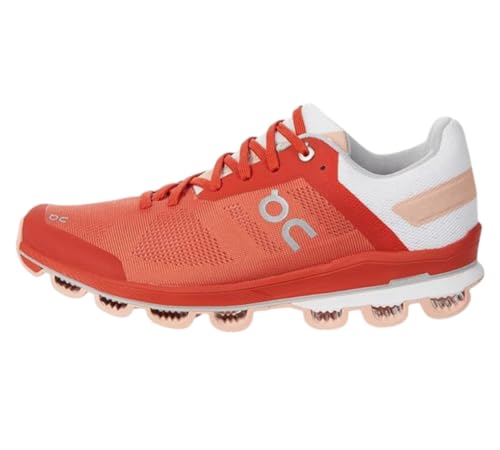 54.99216 ON Running Women's Cloudsurfer 6 Running Shoes Rust/Rose Size 10 - Brand New