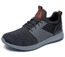 65474 SKECHERS MEN DELSON CAMBEN BLACK/GRAY SIZE 10.5 - Like New