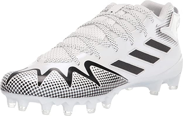 GX4066 Adidas Men's Freak 22-Team Football Shoe White/Black/Clear Grey 8.5 Like New