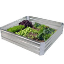 Sunnydaze Galvanized Raised Garden Bed Metal Raised Bed for - Scratch & Dent