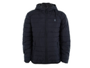 IZOD MEN'S PACKABLE PUFFER JACKET - SIZE: MEN MEDIUM - BLACK - Brand New