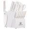 BRAVESTONE Knife Sets with Block, 15 Pcs Kitchen Knife Set - Scratch & Dent