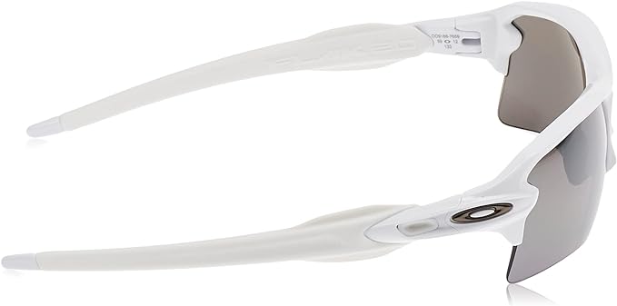 OAKLEY Flak 2.0 XL Rectangular Sunglasses - Prizm Black Polarized/Polished White - Like New