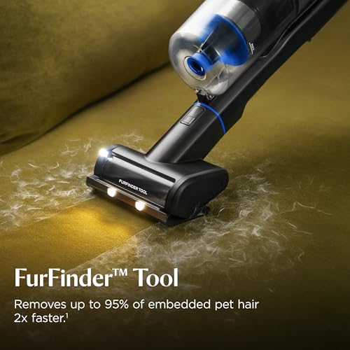 BISSELL POWERCLEAN FURFINDER 200W SELF-STANDING CORDLESS VACUUM - BLUE - Like New