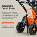 SUPER HANDY SUPERHANDY 79-CC 4-CYCLE 14-IN FORWARD-ROTATING GAS CULTIVATOR - Like New