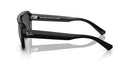 RAY-BAN UNISEX CORRIGAN SQUARE SUNGLASSES - BLACK/DARK GRAY - Like New