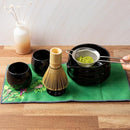 Marce Bamboo Whisk for Matcha Tea w/Bowl, Sifter, Holder and Scoop - Black - Like New