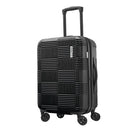 AMERICAN TOURISTER NXT HARDSIDE LARGE CHECKED SPINNER SUITCASE - BLACK - Like New