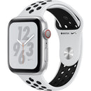 Apple Watch Nike+ Series 4 (GPS + Cellular) 44mm Silver,Platinum/Black - Like New