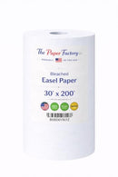 Durable Art Easel Paper Roll 30" Wide x 200' Kids Crafts Drawing Painting White - Brand New