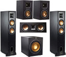 Klipsch Reference 7.1 Home Theater System NO AUDIO CABLES R-26FA-ACC - Black Like New