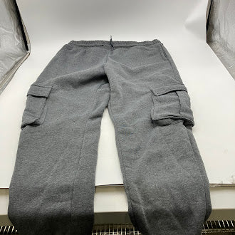 BLUE ICE MENS JOGGER SWEATPANTS - SIZE: MEN L - CHARCOAL - Brand New