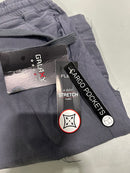 GALAXY BY HARVIC CARGO SHORTS WITH POCKETS - SIZE: MEN 2XL - GRAY - Brand New