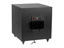 MONOPRICE 12" 150 WATT POWERED SUBWOOFER 109723 - BLACK - Like New