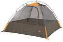 KELTY GRAND MESA 4 PERSON TENT + TENT FOOTPRINT BUNDLE - ORANGE/GRAY - Like New