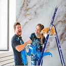 AVISK Marble Contact Paper White/Gray Thickened Marble Matte Wallpaper - Brand New