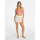 NO BOUNDARIES CROCHET SHORTS COVERUP SIZE MEDIUM 8-10 - :FRESH IVORY - Brand New