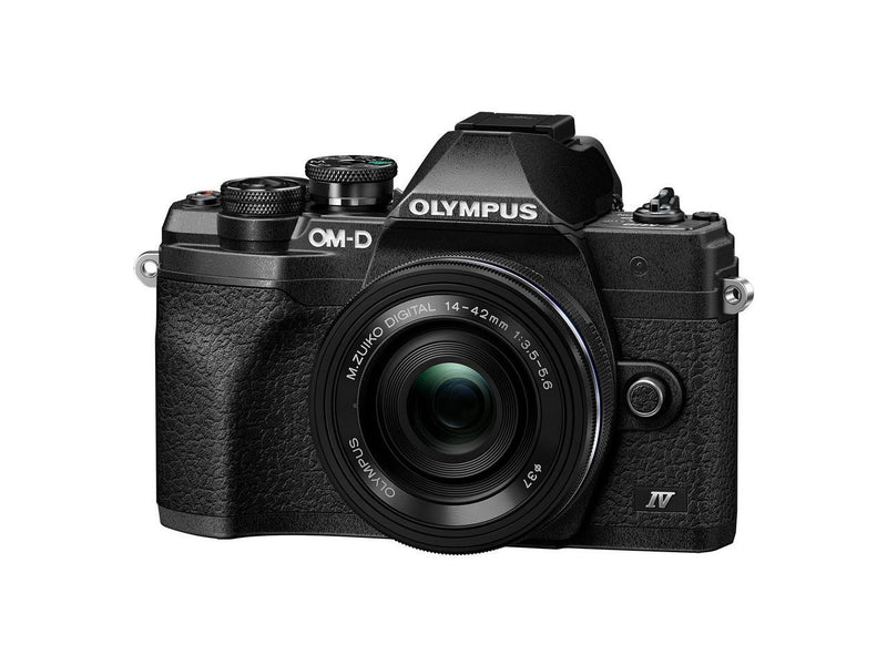 OM System OM-D E-M10 Mark IV 20.3 Megapixel Mirrorless Camera with Lens - 0.55"