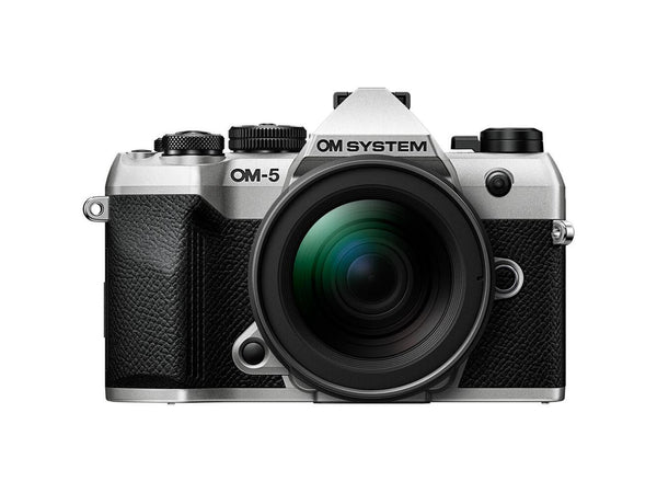 Olympus OM SYSTEM OM-5 Mark II Mirrorless Camera - Silver - ED 12-45mm f/4 PRO
