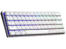 Cooler Master SK622 Wireless 60% Sliver White Mechanical Keyboard with