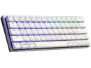 Cooler Master SK622 Wireless 60% Sliver White Mechanical Keyboard with