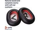 Plantronics - Voyager 8200 UC (Poly) - Bluetooth Dual-Ear (Stereo) Headset -