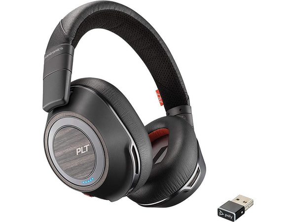 Plantronics - Voyager 8200 UC (Poly) - Bluetooth Dual-Ear (Stereo) Headset -