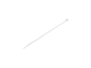 StarTech 1000 Pack 8" Large Nylon/Plastic Cable Zip Ties White CBMZT8NK