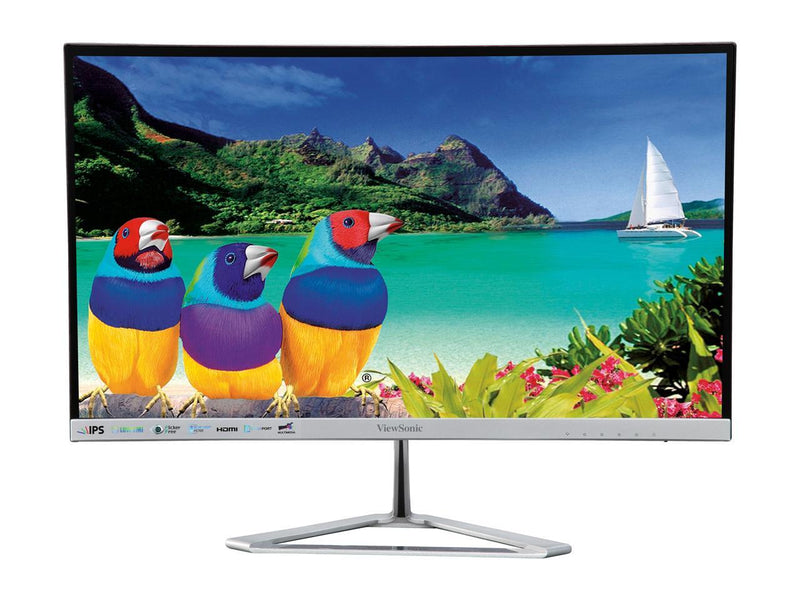 ViewSonic VX2476-SMHD 24 Inch 1080p Widescreen IPS Monitor with Ultra-Thin