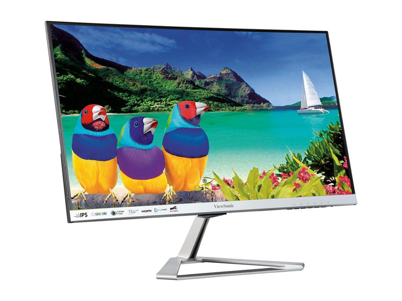 ViewSonic VX2476-SMHD 24 Inch 1080p Widescreen IPS Monitor with Ultra-Thin