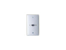 SINGLE GANG WALL PLATE HDMI