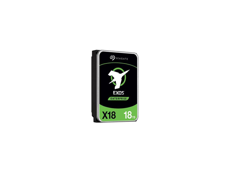 Seagate Exos X18 18TB Enterprise HDD - CMR 3.5 Inch Hyperscale SATA 6Gb/s