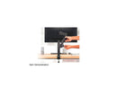SIIG AC CEMT3E11S1 Dual Pole Arm MultiAngle Monitor Desk Mount Brown Box