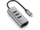 OEM Production Accessory NEO C-UEGR USB-C 3xUSB 3.0 LAN 4 Ports Gray Retail