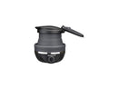 Brentwood KT-1508BK Dual Voltage 120/220v 0.8L 800W Travel Water Kettle Black